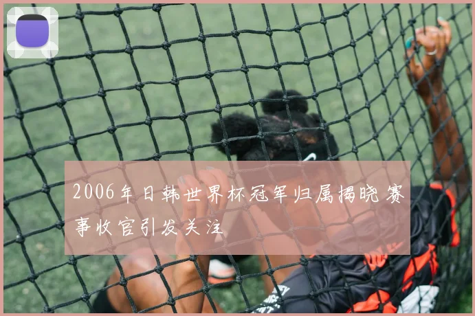 2006年日韩世界杯冠军归属揭晓 赛事收官引发关注